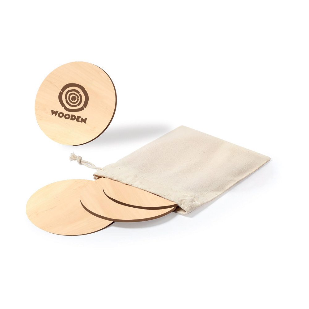 Ahşap Bardak Altlığı