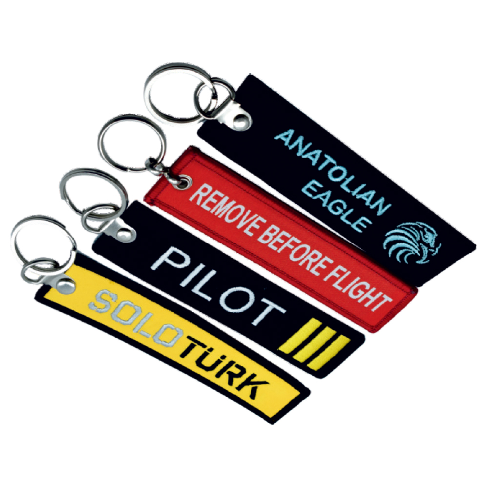  Baskılı Dokuma Anahtarlık